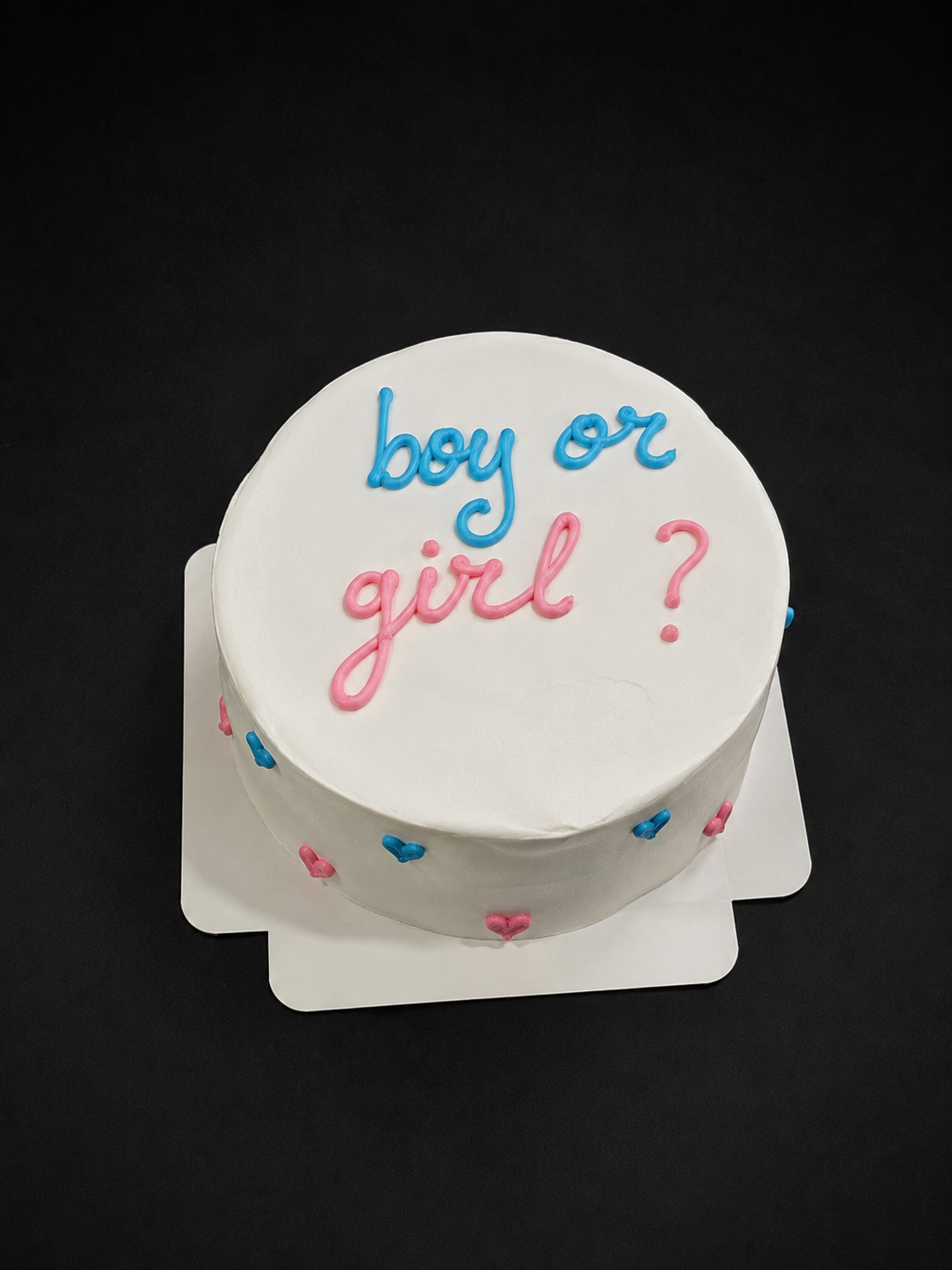 Bento cake de gender reveal party